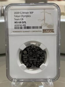 2020 `[ GB  2020 IsbN 50 yX 50 yX RC NGC MS68 DPL 