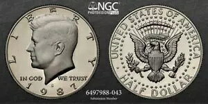 1987 S KENNEDY HALF 50C PF70 �E���g�� �J���I NGC �t�H�g �r�W���� PR69 DCAM; SKU 3156
