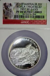 2012 - P NGC PF70 ULTRA CAMEO HIGH REL.Australia Koala �������[�X!! #B30774