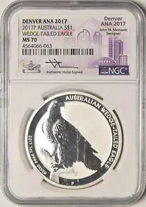 2017-P I[XgAYIiKV NGC MS-70 fo[ ANA 2017 W M. }[JeB