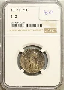 1927-D �X�^���f�B���O ���o�e�B �N�H�[�^�[ NGC F12 #0-028