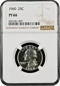1960 v[t Vg Vo[ NH[^[ 25C NGC PF66