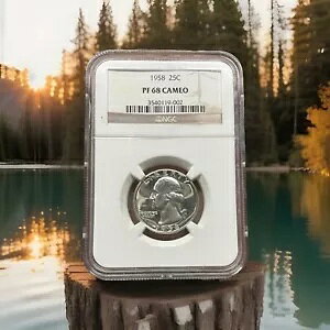 1958 Vg NH[^[ NGC PF68 JI uAg zCg PR68 JI X|bgX