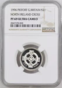 1996 �C�M���X �V���o�[ �s�[�h�t�H���g 1 �|���h �k�A�C�������h �N���X�v���[�t NGC PF 69