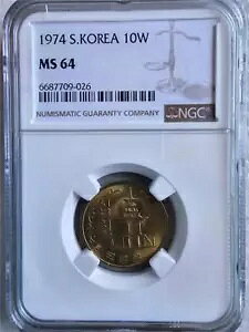؍ 10 EH 1974 NGC MS 64