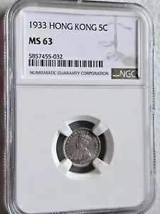 ` 5 Zg 1933 NGC MS 63