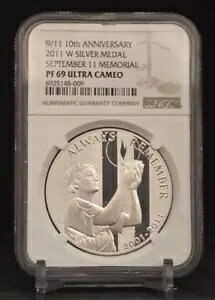 2011 W 9/11  10 LO_ - NGC PF69 UC - Vo[ (RC) - uE x OGP