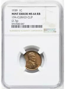 1939 J[ 1 Zg - 15 % J[u Nbv - MS 64 RB - ~g G[