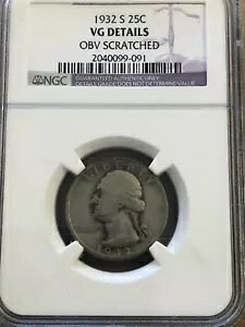 1932-S 25C Vg Vo[ NH[^[ NGC VG ڍ׃L[t