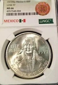 1977 LVR Vo[ VG y\ S100P LOW 77 oGeB NGC MS 66 tXeB WF uU[