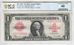 󏭂ȃbhV[ 1923 PCGS F ɏ㎿ȃz[XuPbg [WTCY USNOTE