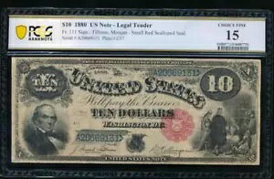 AC Fr 111 1880 $10 �@��ʉ� PCGS 15