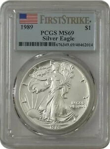 1989 AJ Vo[ C[O 1 h RC PCGS MS69 t@[Xg XgCN SKU 2