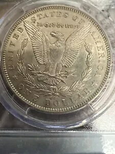 1891-CC ���[�K�� �V���o�[ �_���[ PCGS AU+ �X���C�_�[ SL �ʐ^�Q�� RP-297