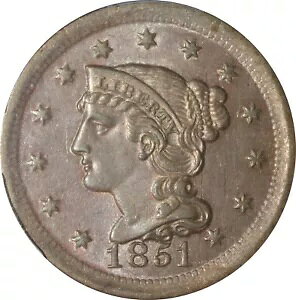 1851 MS64BN ҂ݍ݃wA [W ZgAPCGS 34415068ACAC