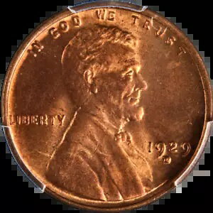 1929-D J[ Zg PCGS MS65 RD O[g AC As[ XgO XgCN