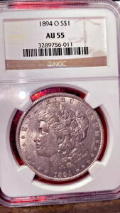 1894-O [K Vo[ _[ $1 NGC z AU 55A PCGS i $650.00