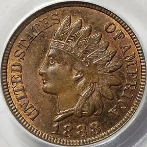 č 1888 CfBA wbh Zg - 1c -PCGS MS64RB RPD ~g G[ oGeB Xm[-6!!!