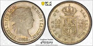 1868 XyC tBs Vo[ 10 ZeBX PCGS MS-64 - KM-145