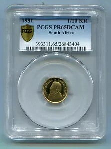 PCGS Secure PR65DCAM AtJ 1981 1/10 IX N[K[h 