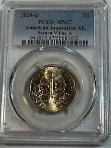 2024 D Ao} T^[ V Cmx[V $1 h PCGS MS67 |WV A gbv POP 2
