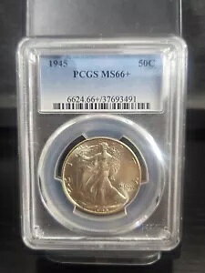 �g�i�[ 1945 50C PCGS MS66+ �v���X