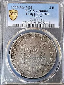 1755-Mo MM s[ h 8 A LVR PCGS VF fBe[ tFfBih 6  Calico-489