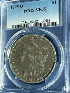 1895-o ���[�K�� �V���o�[ �_���[ PCGS xf35