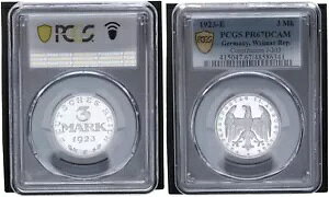3 Mark 1923 E A~jE J.303 |bV v[g (PPAv[t) PCGS PR67DCAM 112572-