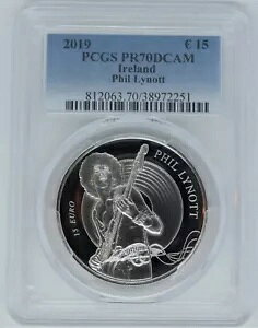 �A�C�������h 2019 �V���o�[ �v���[�t ?15 �t�B�� ���C�m�b�g �R�C�� PCGS PR70DCAM POP 2/0!