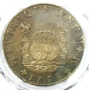 1758 LVR s[ h 8 A (8R) - F PCGS AU ڍ
