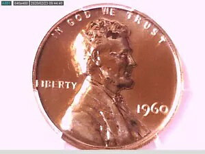 1960 �v���[�t �����J�[���L�O�� �Z���g �y�j�[ PCGS PR 69 RD ���[�W �f�C�g 37550717