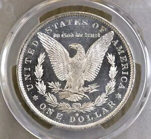 1883-O ���[�K�� �V���o�[ �_���[ PCGS MS 64DMPL ~ �����ȃf�B�[�v �~���[�Y