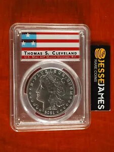 2021 $1 CC �v���C�x�[�g �V���o�[ ���[�K�� �h�� PCGS MS70 �A�h�o���X �����[�X �N���[�u�����h �G���[