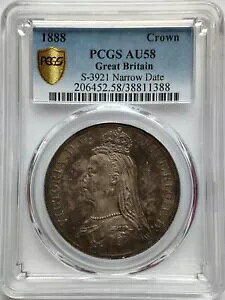 BNgA Wr[ Vo[ NE 1888 i[fCg PCGS AU58 iCXg[