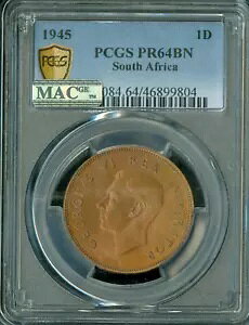 1945 AtJ 1 yj[ PCGS PR64 BN MAC X|bgX 150  *