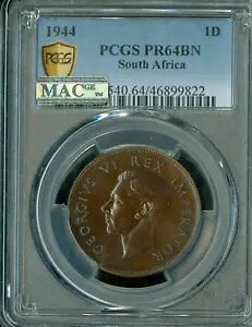1944 AtJ 1 yj[ PCGS PR64 BN MAC X|bgX 150  *
