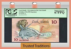 TT PK 4s 1987 NbN 10 h uINES & THE SHARKv PCGS 67 PPQ m[t@Ci[