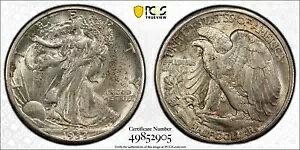 1933N S EH[LO oeB n[t_[ PCGS AU 58 XgCNƂ߂Vo[