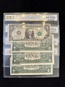 3 ItZbg G[𔺂ꂽ܂d˃G[ - PCGS 64 PPQ - 1977A $1 FRN