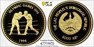 IXAS[h 5000 KIP 1996 IsbN - {NT[ PCGS PR 69 DC - gbv |bvAA 12