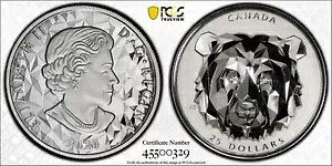 2020 カナダ $25 ハイイログマ マルチファセット 1オンス エクストラオーディナリー HR PCGS PR69DCAM