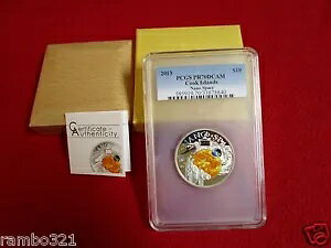 2013 $10 �N�b�N���� �i�m �X�y�[�X PCGS NGC PR70 ��݁A�i�m�`�b�v�n���t��