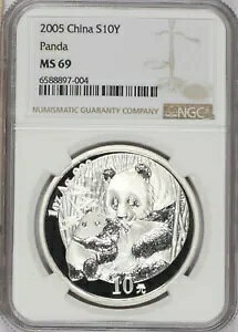 2005 �V���o�[�p���_ 1�I���X10��NGC MS69�B���������B