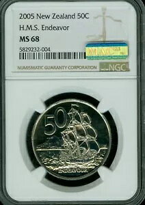 2005 j[W[h 50 Zg NGC MS68 2ND ō MAC X|bgX 3,000  *