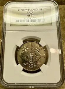 �|�[�����h 1971 10 �Y�E�H�e�B�t F.A.O. NGC MS 67 �g�b�v�m�[�g�ō���