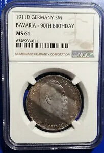1911-D hCc/vCZ 3 }NoCGa 90 N NGC MS61