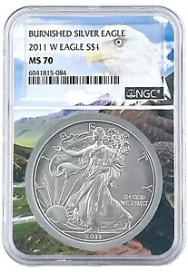 2011 W o[jbV Vo[ C[O NGC MS70 - Eagle Picture Core - POP 51