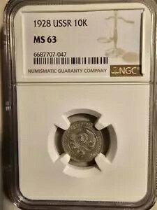 VA \A 10 RyCJ 1928 NGC MS 63