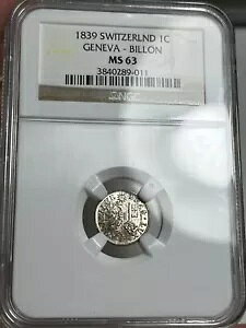 1839 N XCX: Wl[u 1 TeB - NGC MS63